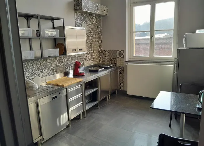 아파트 Monteurunterkunft - Hotel-pension Schlafpunkt In 졸링겐